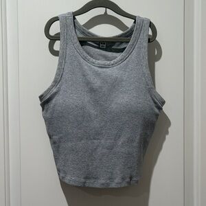 Uniqlo built in bra tank top